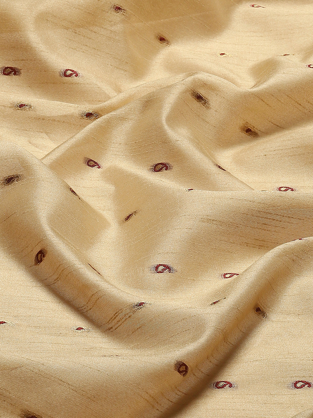 Woven Border Booti Art Silk Saree