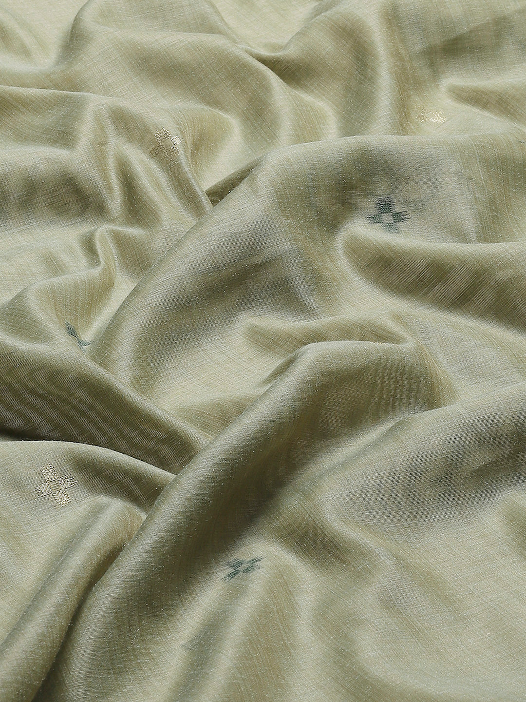 Woven Border Booti Art Silk Saree