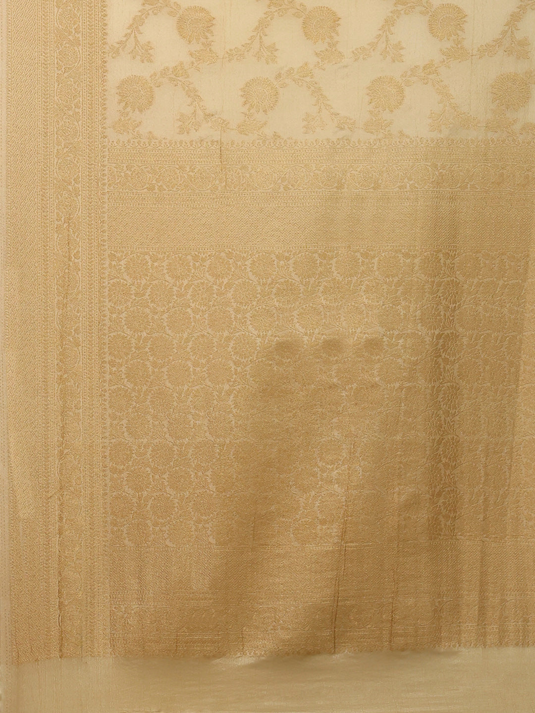 Woven Border Georgette Saree