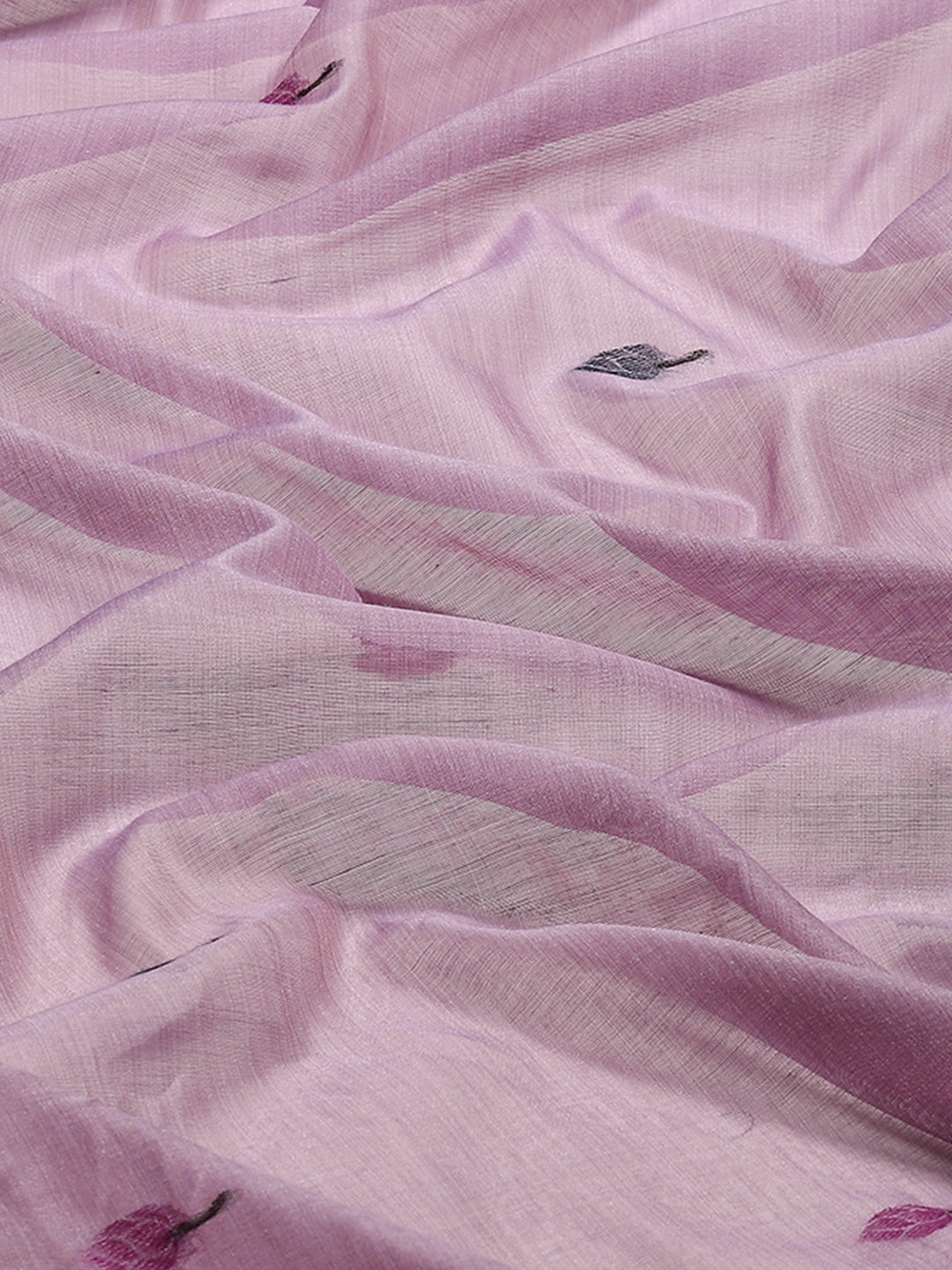 Woven Border Booti Art Silk Saree