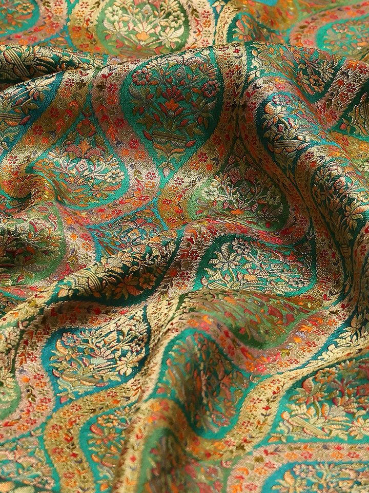 Zari Jaal Georgette Woven Saree