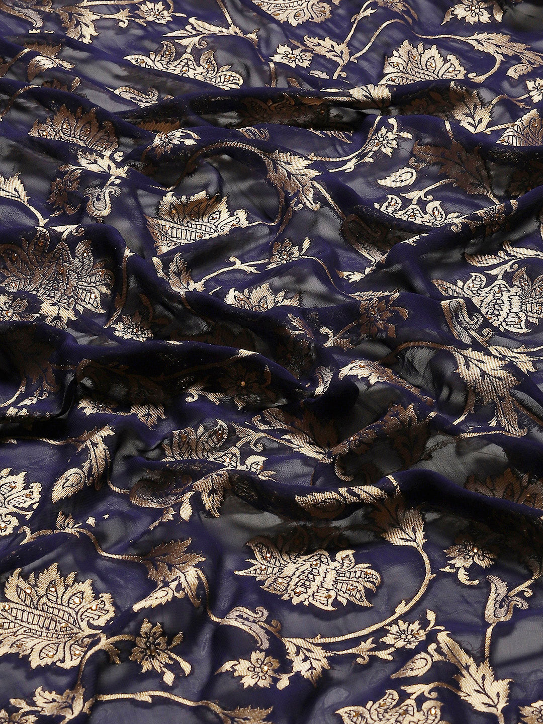 Khaddi Woven Banarasi Saree