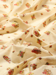 Zari Border Booti Art Silk Woven Saree