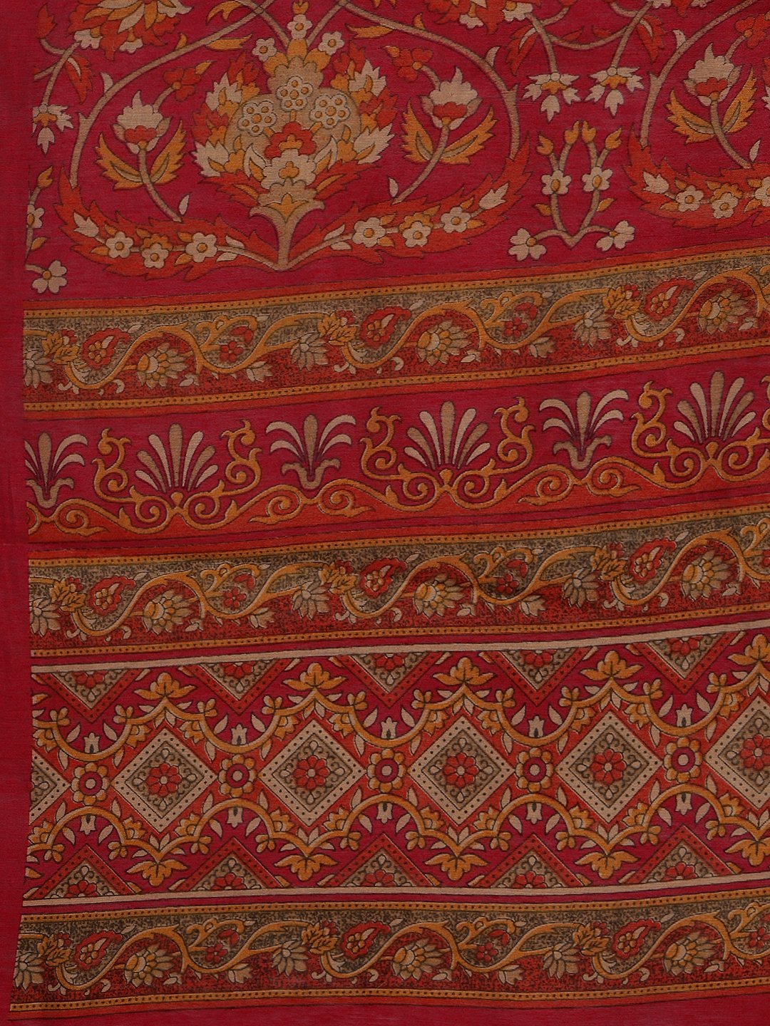 Digital Printed Art Silk Saree