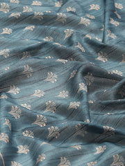 Digital Printed Tussar Woven Saree