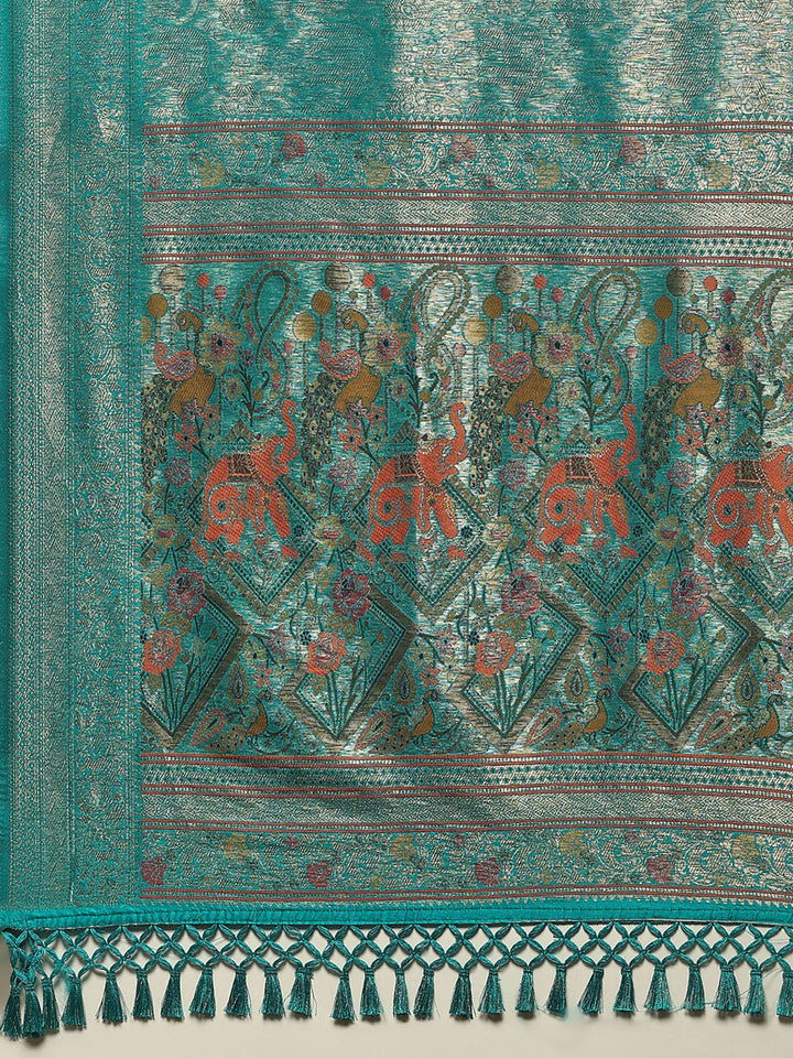 Woven Design Art Silk Saree