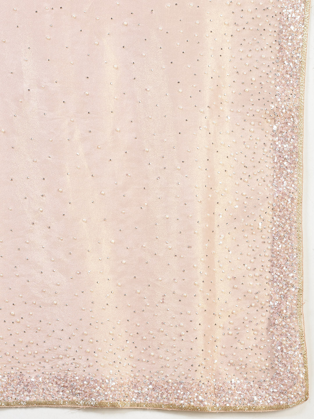 Sequence Embroidery Tissue Saree