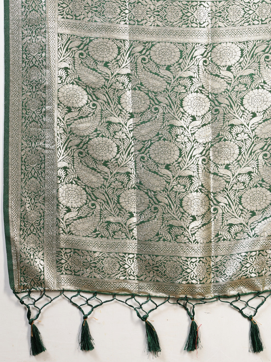 Zari Border Woven Art Silk Saree