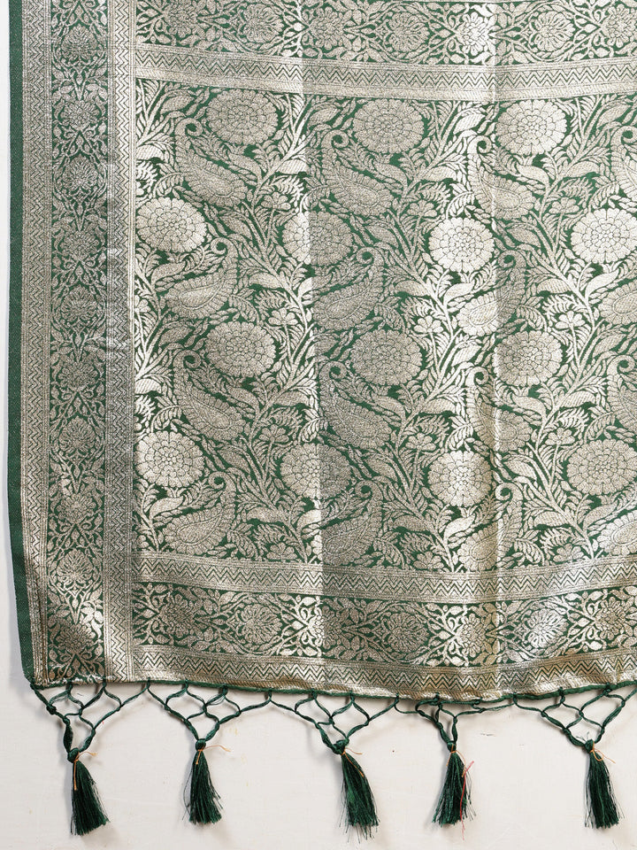 Zari Border Woven Art Silk Saree