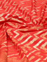 Zari Jaal Woven Handloom Saree