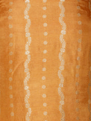 Woven Chanderi Unstitched Suit Piece With Dupatta