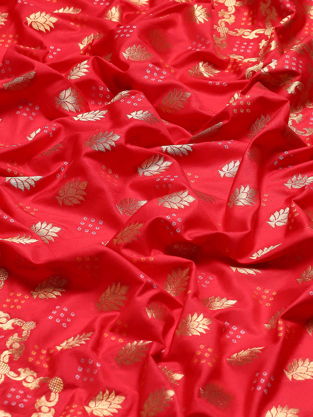 Zari Jaal Art Silk Woven Saree