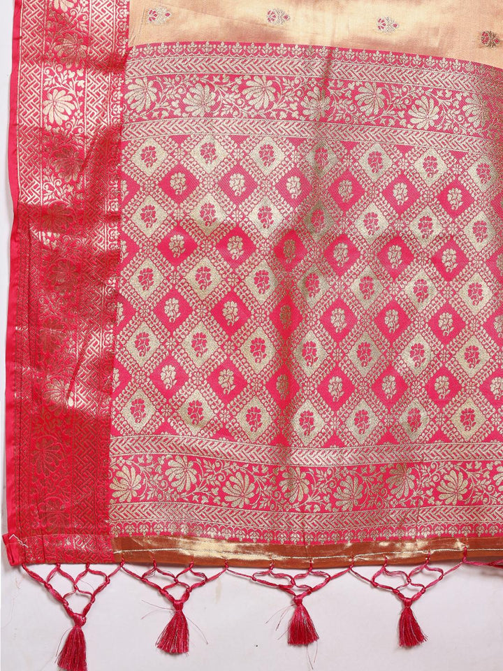 Woven Design Tissue Saree