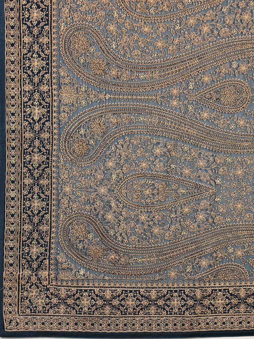 Embroidered Georgette Saree