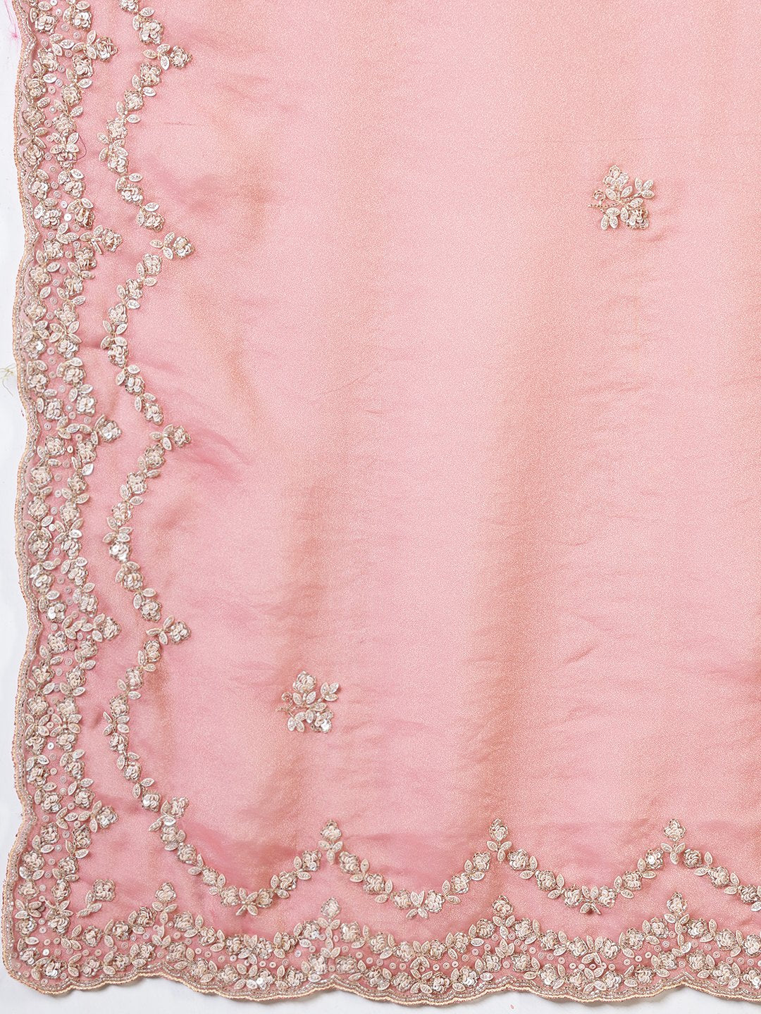 Embroidered Georgette Saree