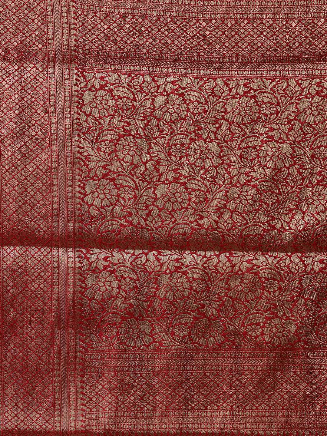Plain Crepe Saree