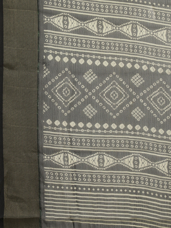 Digital Printed Chiffon Saree