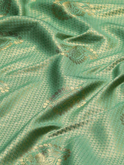 Zari Jaal Woven Art Silk Saree