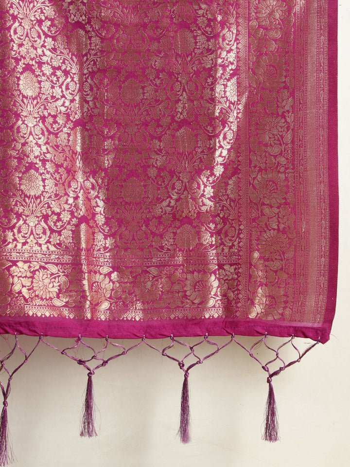 Zaari Jaal Crepe Saree