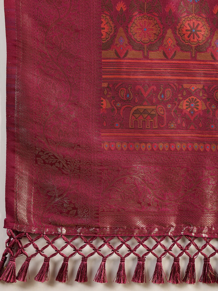 Woven Design Art Silk Saree