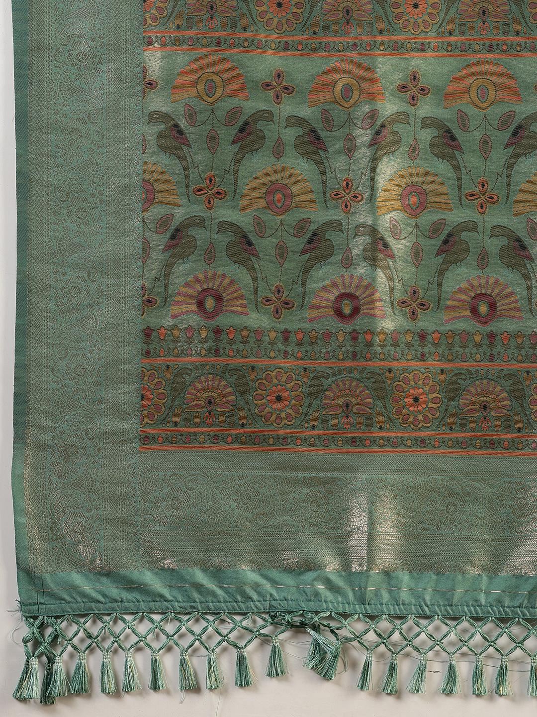Woven Design Art Silk Saree