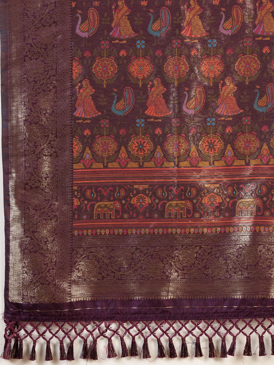 Woven Design Art Silk Saree