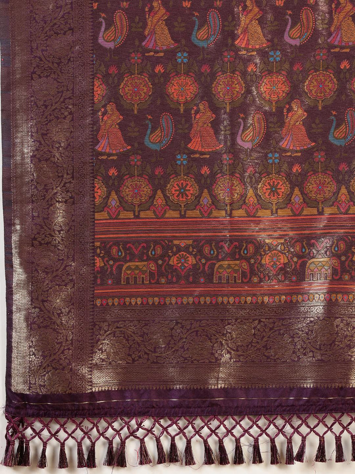 Woven Design Art Silk Saree