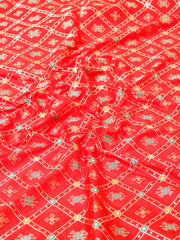 Zari Border Banarasi Woven Saree