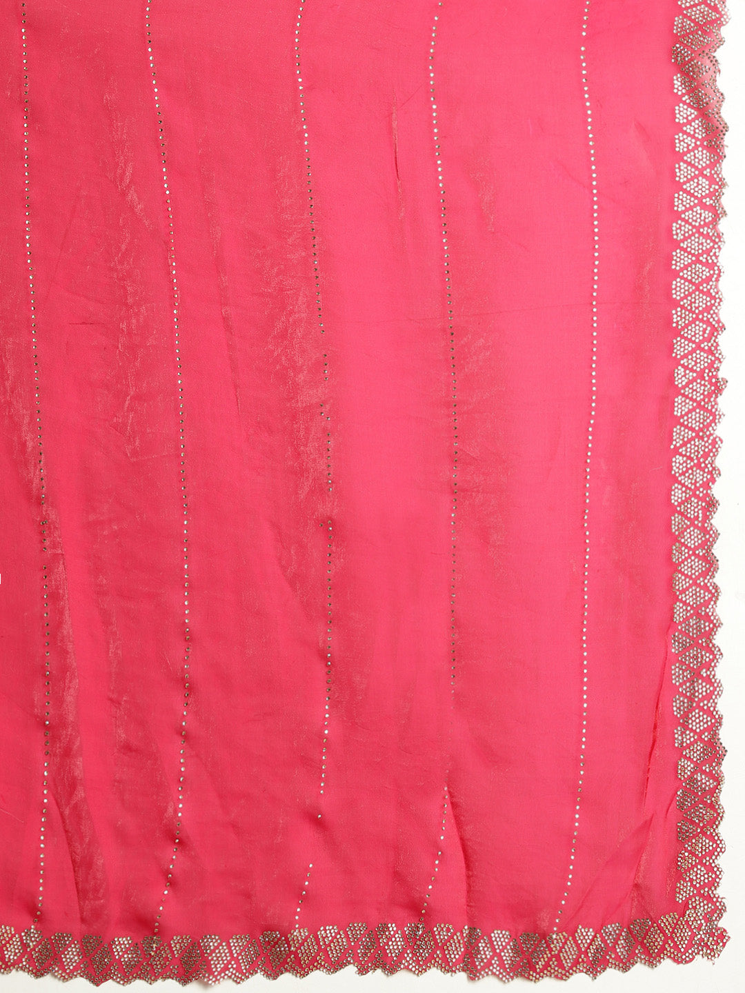 Sequence Work Satin Saree