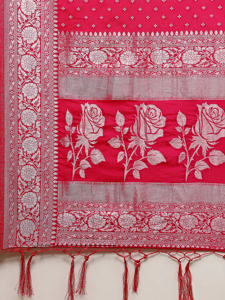Zaari Jaal Crepe Saree