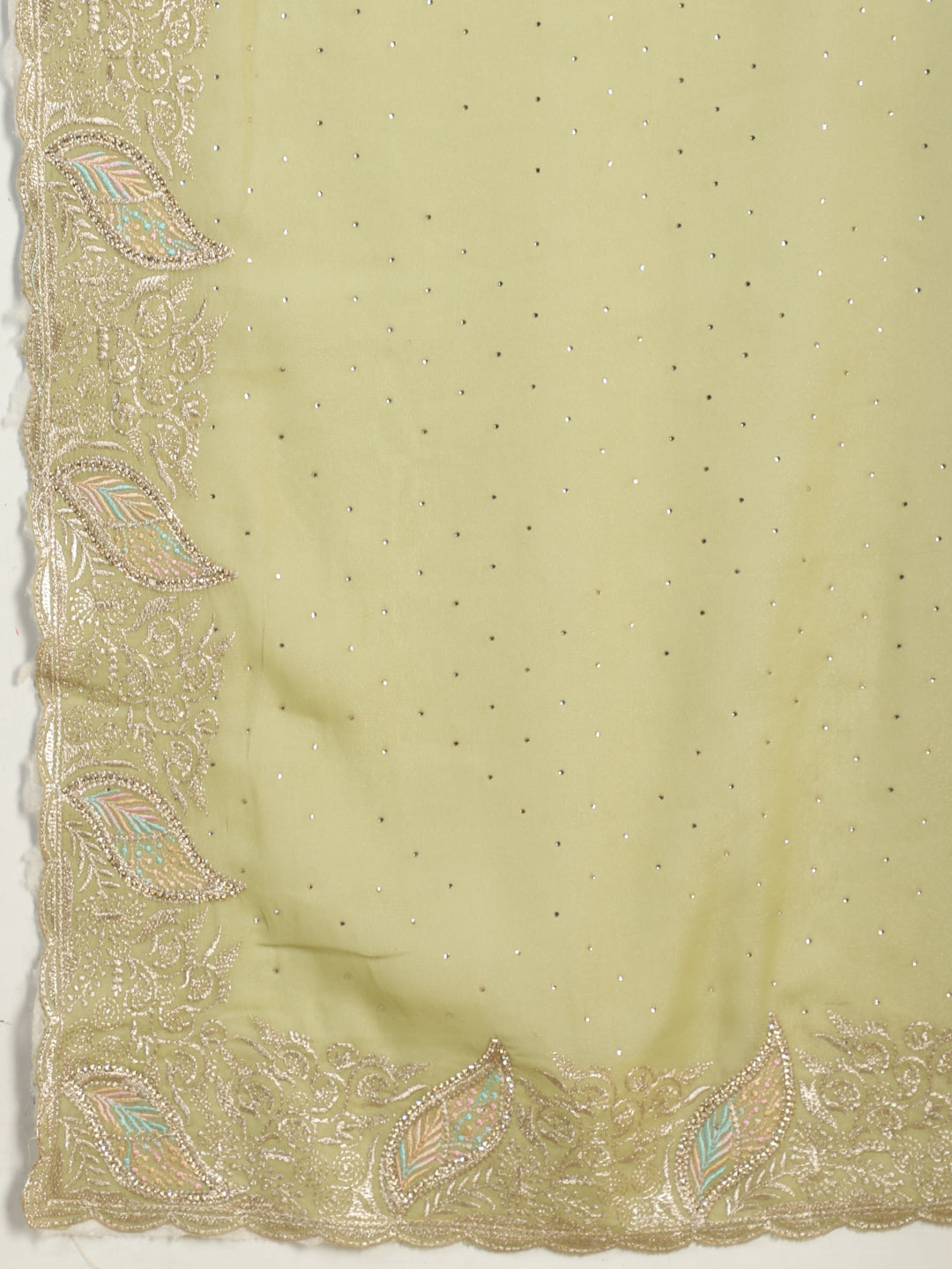 Sequence Work Georgette Saree