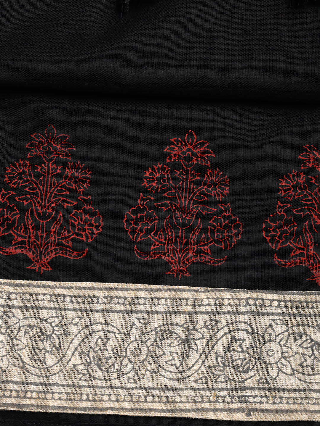 Neck Embroidered Cotton Blend Unstitched Suit With Dupatta