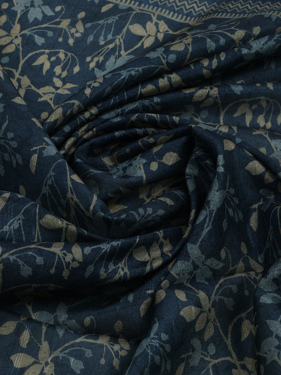 Printed Tussar Saree