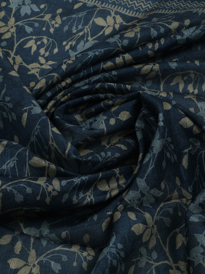 Printed Tussar Saree