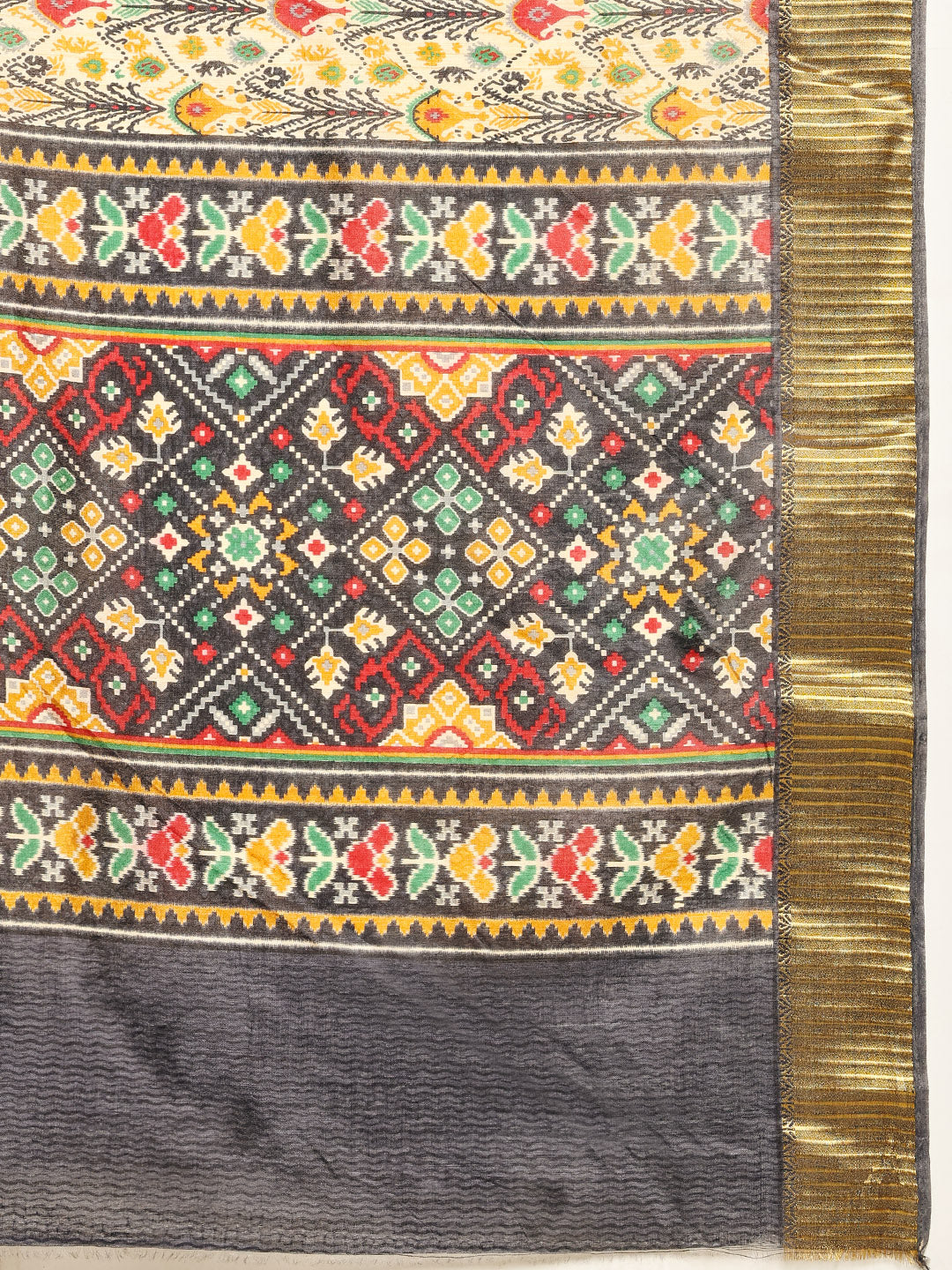 Digital Printed Art Silk Saree