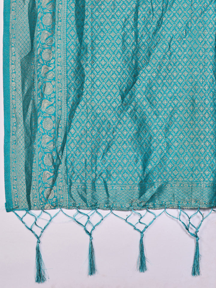 Zaari Jaal Crepe Saree