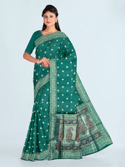 Zari Booti Art Silk Woven Saree