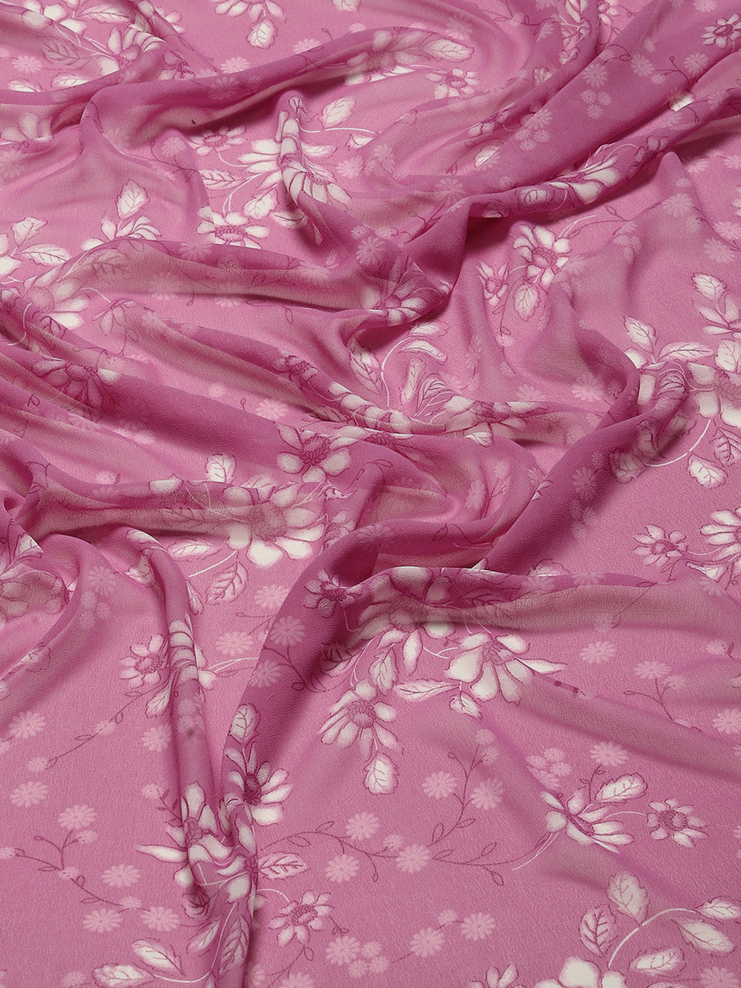 Digital Printed Georgette Saree