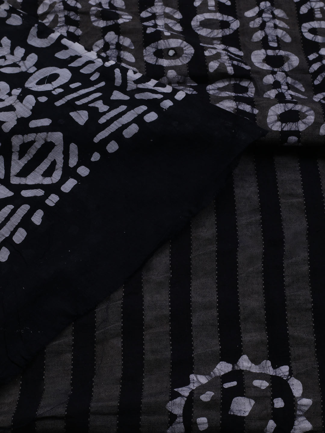 Printed Cotton Blend Unstitched Suit With Dupatta