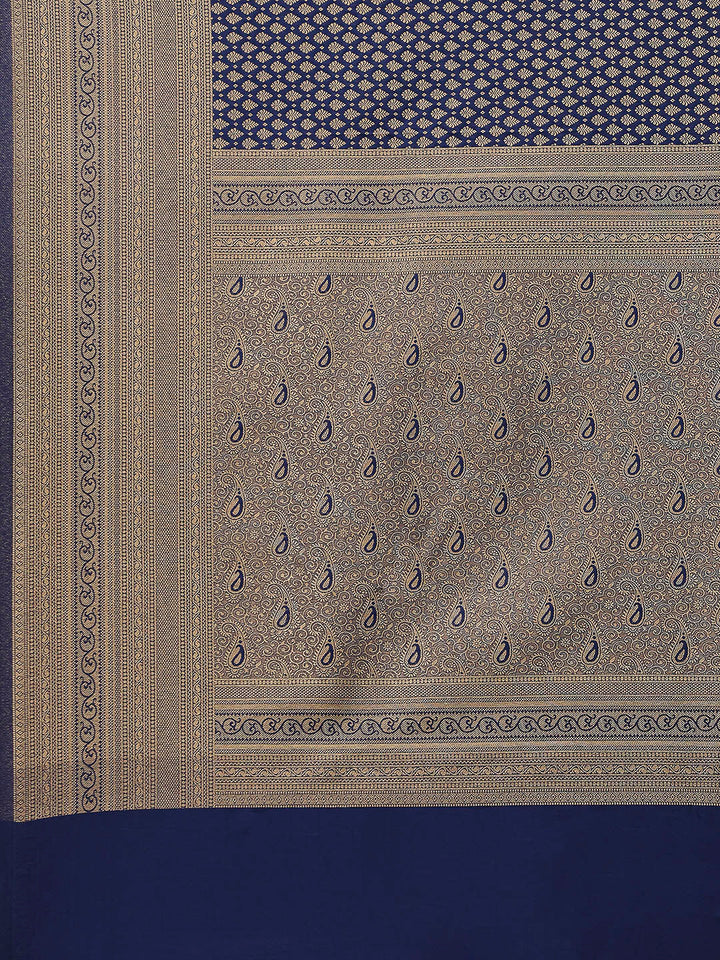Zari Jaal Art Silk Woven Saree