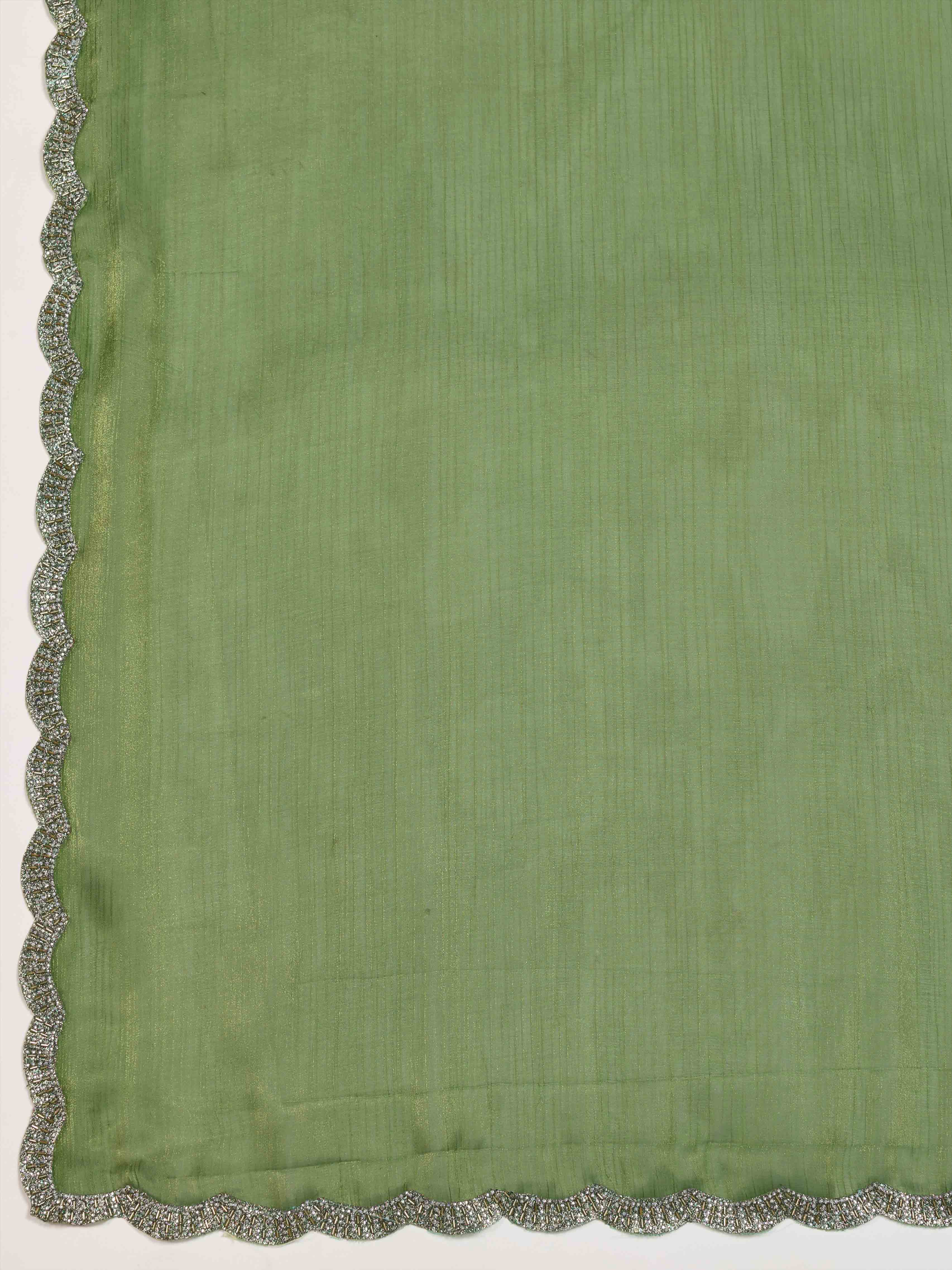 Woven Border Tissue Saree