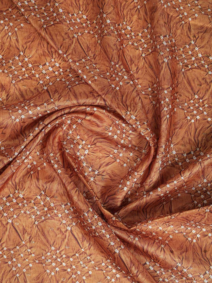 Printed Tussar Silk Saree
