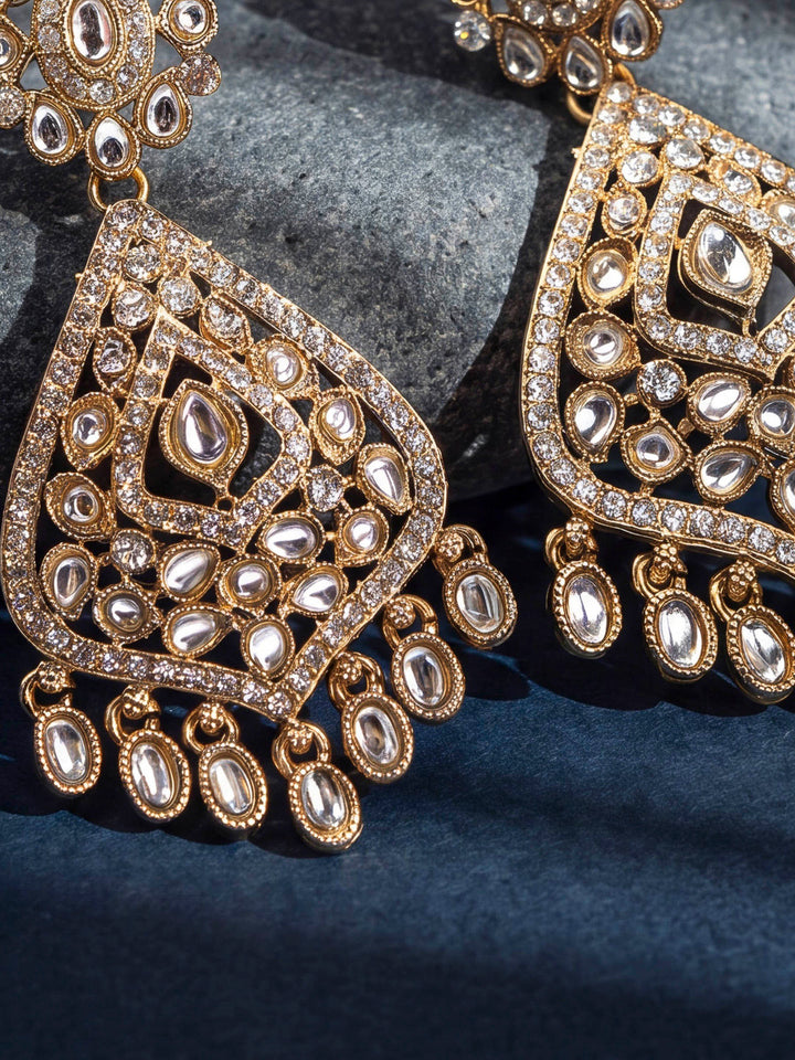 Gold White Jewellery Pair