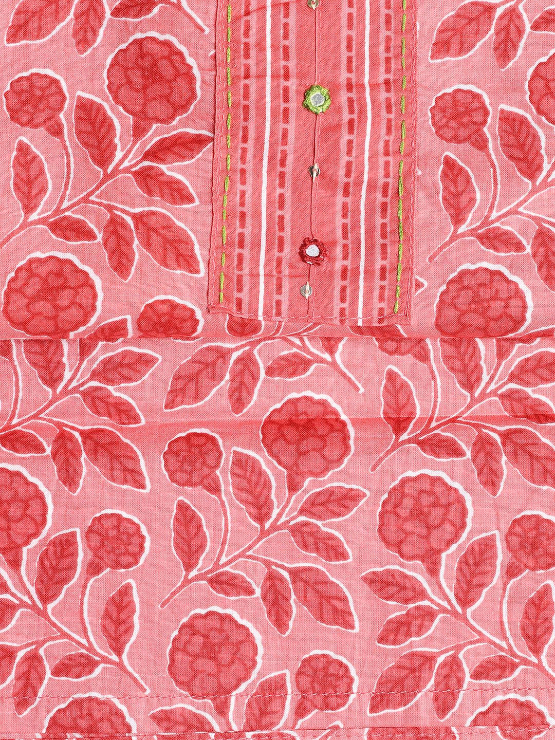 Printed Cotton Printed Unstitched Suit With Dupatta