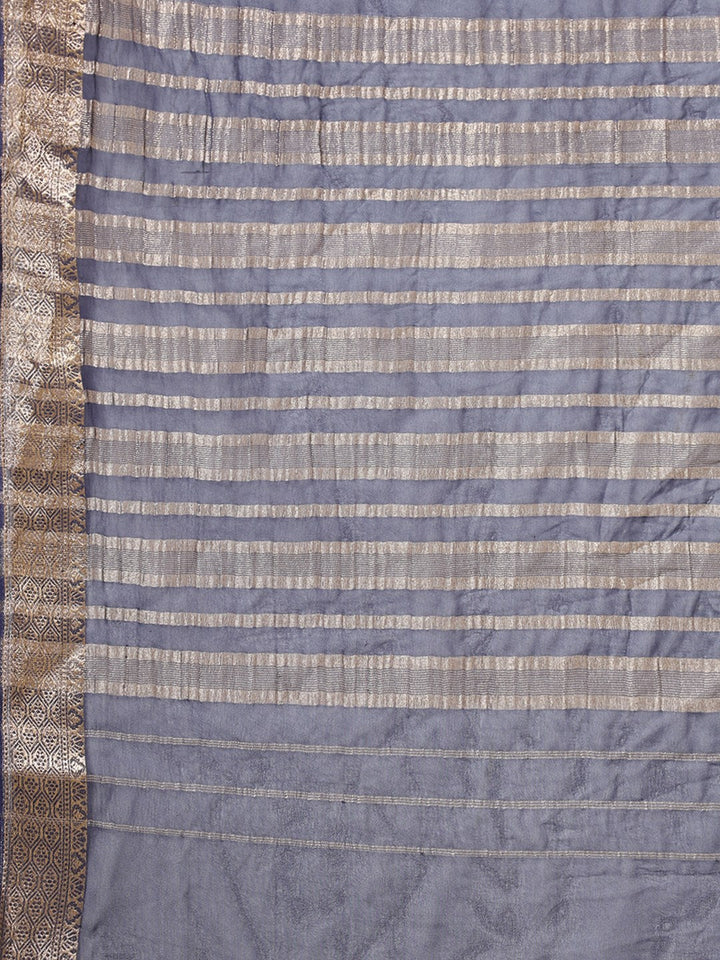 Plain Chiffon Saree
