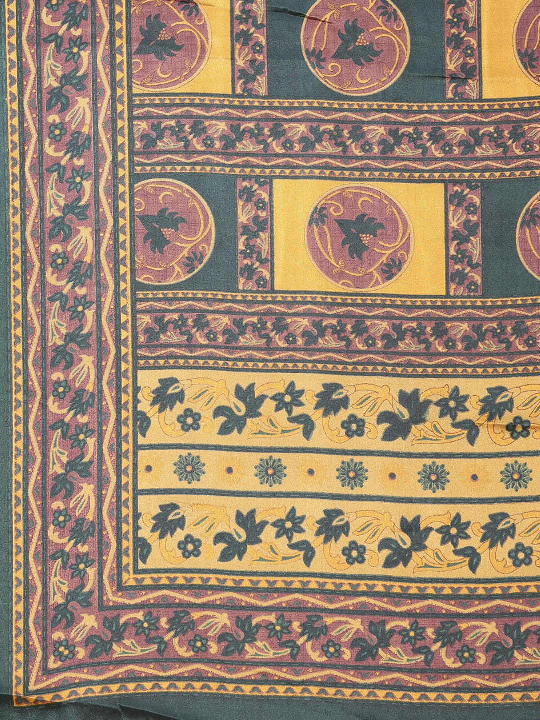 Digital Printed Crepe Saree