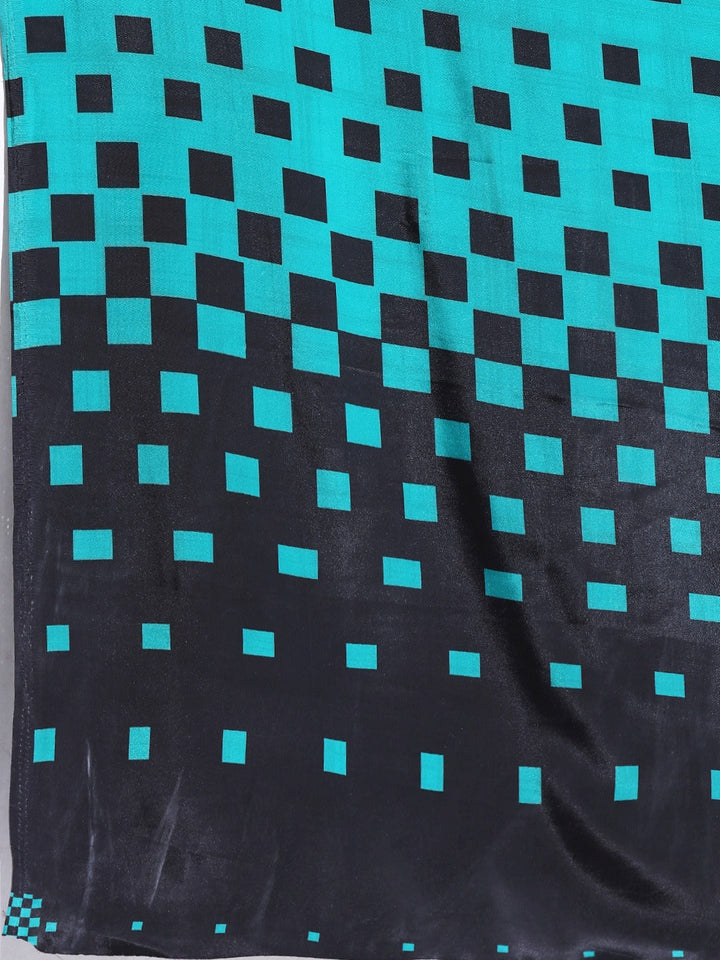 Digital Printed Crepe Saree