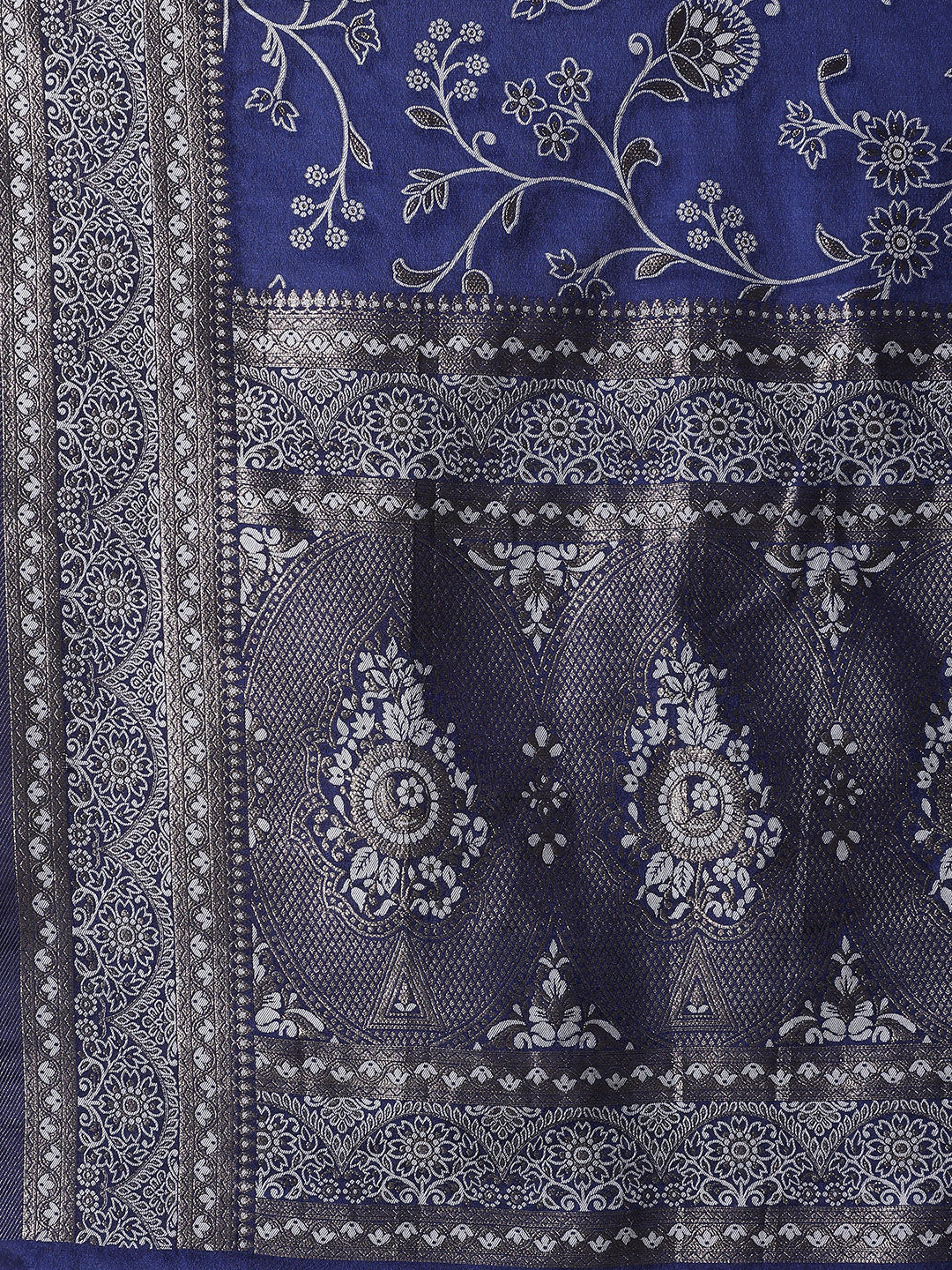Zari Jaal Crepe Saree