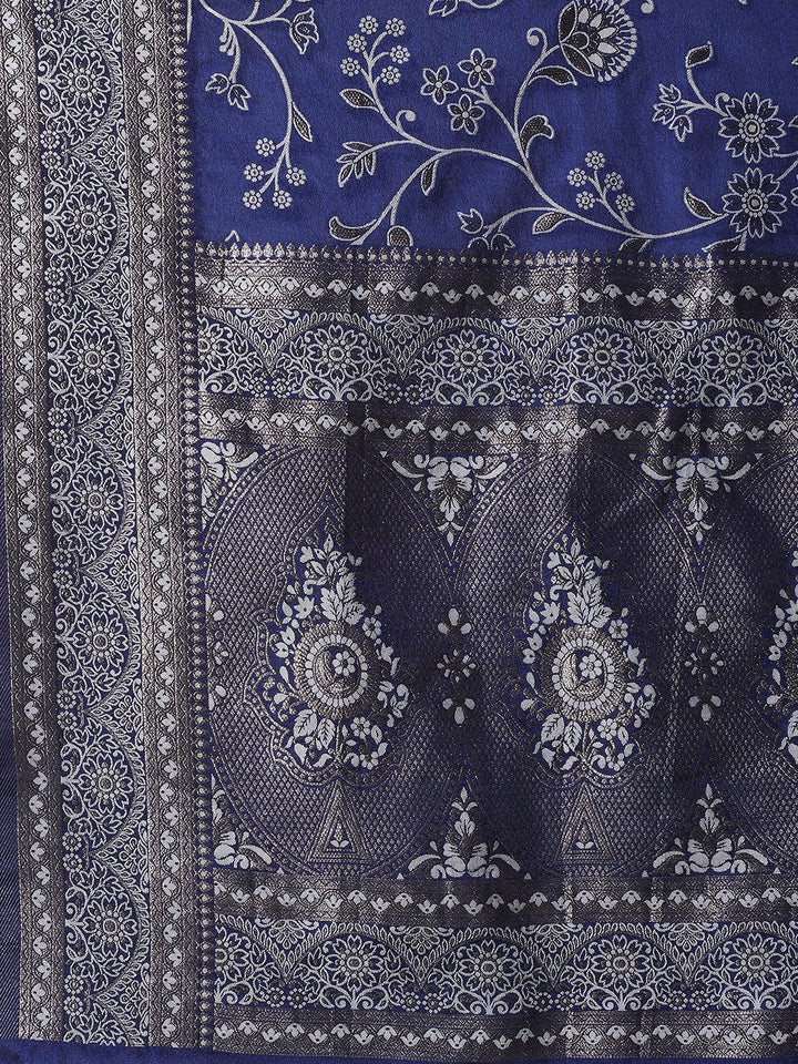 Zari Jaal Crepe Saree