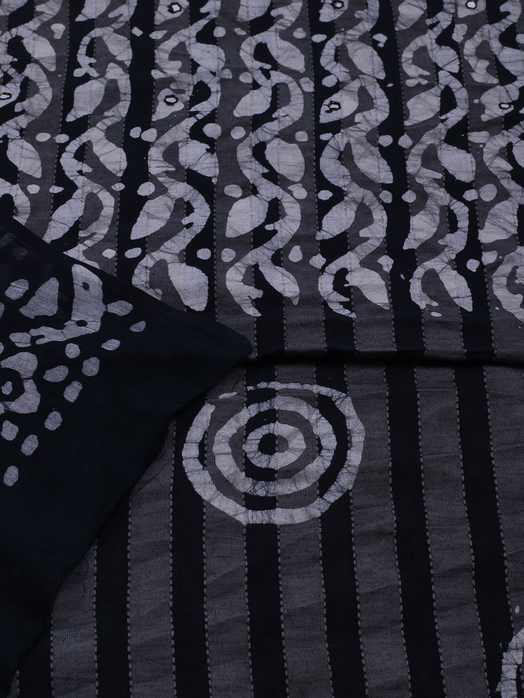 Printed Cotton Blend Unstitched Suit With Dupatta